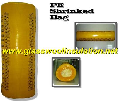 glass wool PE shringked bag 